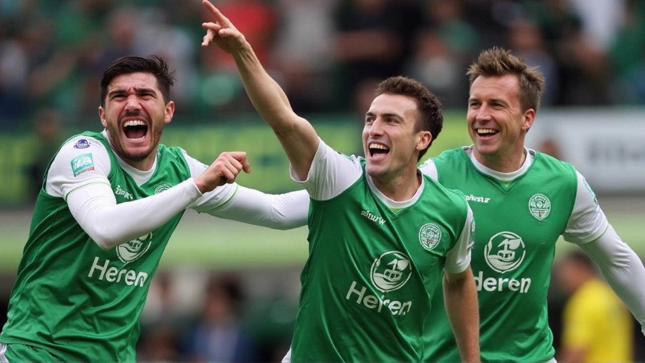 Hibernian Triumphs Over Celtic 2-1 in a Tense Easter Road Clash