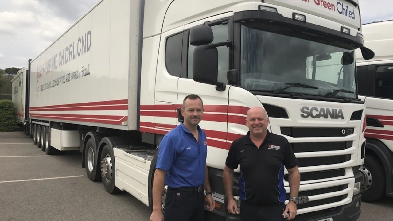 Peter Green Chilled’s Mark Lowe Named UK’s Top HGV Driver Thanks to Fuel Efficiency and Safety