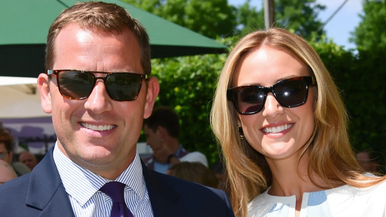 Peter Phillips and Harriet Sperling Turn Heads at Wimbledon 2025 with Royal-Approved Style